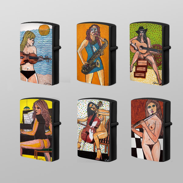 Coleccion Mecheros Varios Modelos Sabina